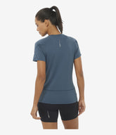 CROSS RUN Short Sleeve T-Shirt - SalomonGCC